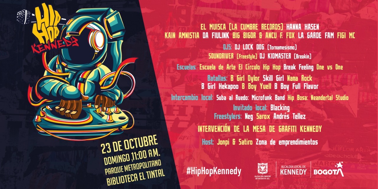 Prográmate con Hip Hop al Kennedy Radiónica